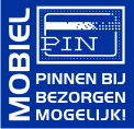 Pinnen bij de chauffeur mogelijk!